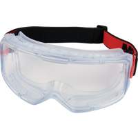 GoggleGear 3000 Series Protective Goggles, Clear Lens, Anti-Fog/Anti-Scratch, Indirect Vent NRZ Safety Inc.