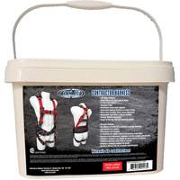 Contractor Safety Harness in Pail, CSA Certified, Class AP, X-Large, 352 lbs. Cap. NRZ Safety Inc.