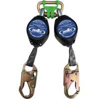 Self Retracting Lanyard with Composite Housing, 7', Web, Swivel NRZ Safety Inc.