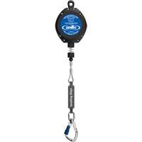 Self-Retracting Lifeline, 30', Galvanized Steel, Swivel NRZ Safety Inc.