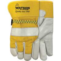 94003i Leather Combo Lined Gloves, Large, Grain Cowhide Palm, Fleece Inner Lining NRZ Safety Inc.