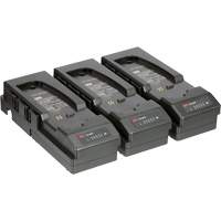 Emballage de chargeur de pile &agrave; trois postes Versaflo  pour APR motoris&eacute; TR-300+ NRZ Safety Inc.