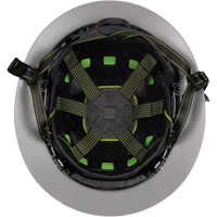 Casque Fibre Metal de style escalade avec bordure compl&egrave;te, R&eacute;pond aux normes CSA type 2, Suspension Rochet, Ventil&eacute; NRZ Safety Inc.