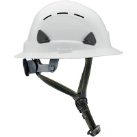 Fibre Metal Climbing Style Helmet with Full Brim, Meets CSA Type 2, Ratchet Suspension, Vented NRZ Safety Inc.