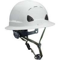Fibre Metal Climbing Style Helmet with Full Brim, Meets CSA Type 2, Ratchet Suspension, Vented NRZ Safety Inc.