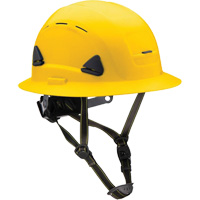 Fibre Metal Climbing Style Helmet with Full Brim, Meets CSA Type 2, Ratchet Suspension, Vented NRZ Safety Inc.