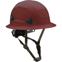 Fibre Metal Climbing Style Helmet with Full Brim, Meets CSA Type 2, Ratchet Suspension, Vented NRZ Safety Inc.
