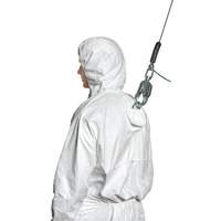 Harness-Compatible Disposable Coverall, Small, White, Tyvek&reg; 500 NRZ Safety Inc.