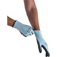 Eco-Friendly Stretch Cut-Resistant Gloves, Size 7, 13 Gauge, Polyurethane Coated, HPPE/RPET Shell, ASTM ANSI Level A3 NRZ Safety Inc.