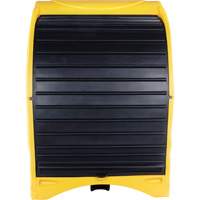 Palette contre les d&eacute;versements &agrave; couvercle dur pour 4 barils, 68,11" lo x 61,61" la x 83,07" h, Capacit&eacute; de charge 1433 lb NRZ Safety Inc.