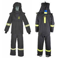 TCG Medium Arc Flash Coat Kit with Escape Strap, 75 cal/cm² NRZ Safety Inc.