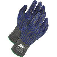 Deny&reg; Coated Cut-Resistant Food Contact Gloves, Size 8, 7 Gauge, Silicone Coated, HPPE Shell, ASTM ANSI Level A9/EN 388 Level F NRZ Safety Inc.