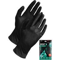 Deny&reg; Disposable Gloves, Small, Nitrile, 6-mil, Powder-Free, Black NRZ Safety Inc.