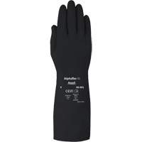AlphaTec 38001PP Medium Duty Chemical-Resistant Gloves, Size 7, 14" L, Butyl Rubber, 14-mil NRZ Safety Inc.