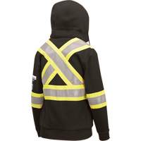 Heavyweight Safety Hoodie, Women's, X-Small, Black NRZ Safety Inc.
