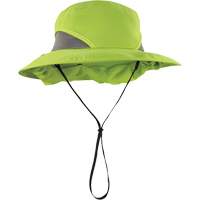 Chapeau de garde forestier 8934 Chill-Its avec prot&egrave;ge-nuque, petit/moyen, Lime haute visibilit&eacute; NRZ Safety Inc.