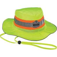 Chapeau de soleil de garde forestier GloWear 8935, petit/moyen, Jaune lime haute visibilit&eacute;, Polyester NRZ Safety Inc.