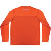Chemise de refroidissement &agrave; manches longues avec protection solaire et UV Chill-Its 6689, Orange, Petit NRZ Safety Inc.