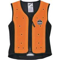 Veste de refroidissement &eacute;vaporatif Chill-Its 6685 avec fermeture &agrave; glissi&egrave;re, Moyen, Orange NRZ Safety Inc.