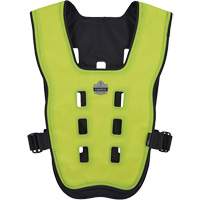 Veste de refroidissement &eacute;vaporatif Chill-Its 6685 avec fermeture &agrave; glissi&egrave;re, T-petit, Jaune lime haute visibilit&eacute; NRZ Safety Inc.