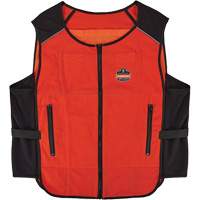 Veste de refroidissement &agrave; changement de phase l&eacute;g&egrave;re Chill-Its 6255 (veste seulement), Petit/Moyen, Orange NRZ Safety Inc.