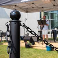 Plastic Barrier Chain, Green NRZ Safety Inc.