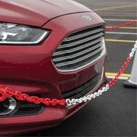 Bicolour Plastic Barrier Chain, Green/White NRZ Safety Inc.