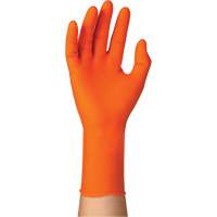 TOUCHNTUFF 93-800 Disposable Gloves, 6.5/7, Latex/Neoprene/Nitrile, 23.6-mil, Powder-Free, Orange NRZ Safety Inc.