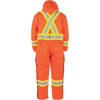 High-Visibility Lined Canvas Overalls, Small, High Visibility Orange NRZ Safety Inc.