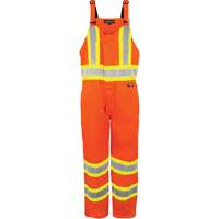 High-Visibility Unlined Overalls, X-Small, High Visibility Orange NRZ Safety Inc.