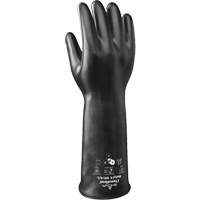 891 Chemical & Acid Resistant Gloves, Size Large/9, 14" L, Butyl Rubber/Viton&reg;, 28-mil NRZ Safety Inc.