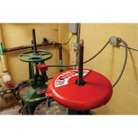 Dispositif de verrouillage coulissant pour vanne &agrave; opercule, Type Volant NRZ Safety Inc.