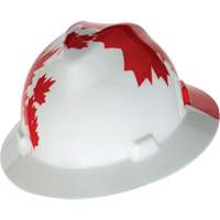 Casque de protection V-Gard &agrave; fentes s&eacute;rie Canadian Freedom, Suspension Rochet, Non ventil&eacute; NRZ Safety Inc.