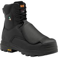 Bottes de travail Vulcan avec protecteur m&eacute;tatarsien &agrave; l'ext&eacute;rieur, Cuir, Taille 5, Imperm&eacute;able NRZ Safety Inc.