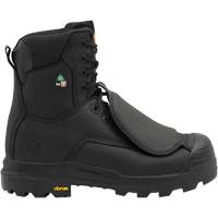 Bottes de travail Vulcan avec protecteur m&eacute;tatarsien &agrave; l'ext&eacute;rieur, Cuir, Taille 5, Imperm&eacute;able NRZ Safety Inc.