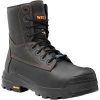Bottes de travail Metpro Flex avec protecteur m&eacute;tatarsien, Cuir, Taille 4, Imperm&eacute;able NRZ Safety Inc.