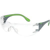 Lunettes de s&eacute;curit&eacute; gris/vert Adapt Lite, Lentille Transparent, Antibu&eacute;e/Anti-&eacute;gratignures, ANSI Z87+/R&eacute;pond ou surpasse la norme CSA Z94.3 NRZ Safety Inc.