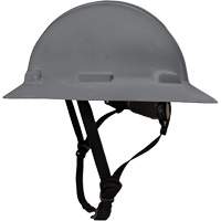 LIDGUARD&reg; Full Brim Hardhat with Chinstrap, Meets CSA Type 1, Ratchet Suspension, Vented NRZ Safety Inc.