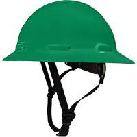 LIDGUARD&reg; Full Brim Hardhat with Chinstrap, Meets CSA Type 1, Ratchet Suspension, Vented NRZ Safety Inc.