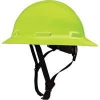 LIDGUARD&reg; Full Brim Hardhat with Chinstrap, Meets CSA Type 1, Ratchet Suspension, Vented NRZ Safety Inc.