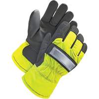 High-Visibility Fitter's Glove, X-Small, Grain Goatskin Palm, Thinsulate Inner Lining NRZ Safety Inc.