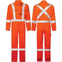 Avenger 7 oz. Coveralls, Size 36, High-Visibility Orange NRZ Safety Inc.