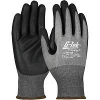 G-Tek&reg; Cut-Resistant Gloves with Touchscreen Capability, Size Small, 18 Gauge, Foam Nitrile Coated, PolyKor&reg; Shell, ASTM ANSI Level A4/EN 388 Level D NRZ Safety Inc.