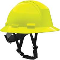 Casque de s&eacute;curit&eacute; &agrave; bord complet Kilimanjaro avec coque en PEHD, R&eacute;pond aux normes CSA type 2, Suspension Rochet, Ventil&eacute; NRZ Safety Inc.