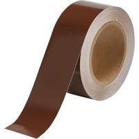 Pipe Marker Tape, 90', Brown NRZ Safety Inc.