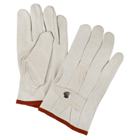 Standard-Duty Ropers Gloves, Small, Grain Cowhide Palm NRZ Safety Inc.