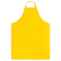 PVC Apron, PVC, Yellow, 35" W x 45" L NRZ Safety Inc.