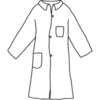Proshield&reg; 10 Labcoats, SMS, Blue, Small NRZ Safety Inc.