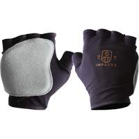 Anti-Impact Fingerless Right-Hand Glove, X-Small, Split Leather Palm, Slip-On Cuff NRZ Safety Inc.