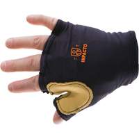 Anti-Impact Tool Grip Fingerless Right-Hand Glove, Size X-Small, Grain Leather Palm NRZ Safety Inc.